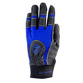 Zero Friction Performance Universal-Fit Work Glove, Blue WG15011
